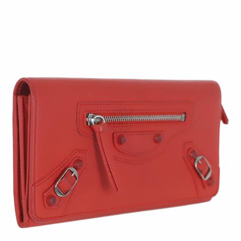 Red clearance balenciaga wallet